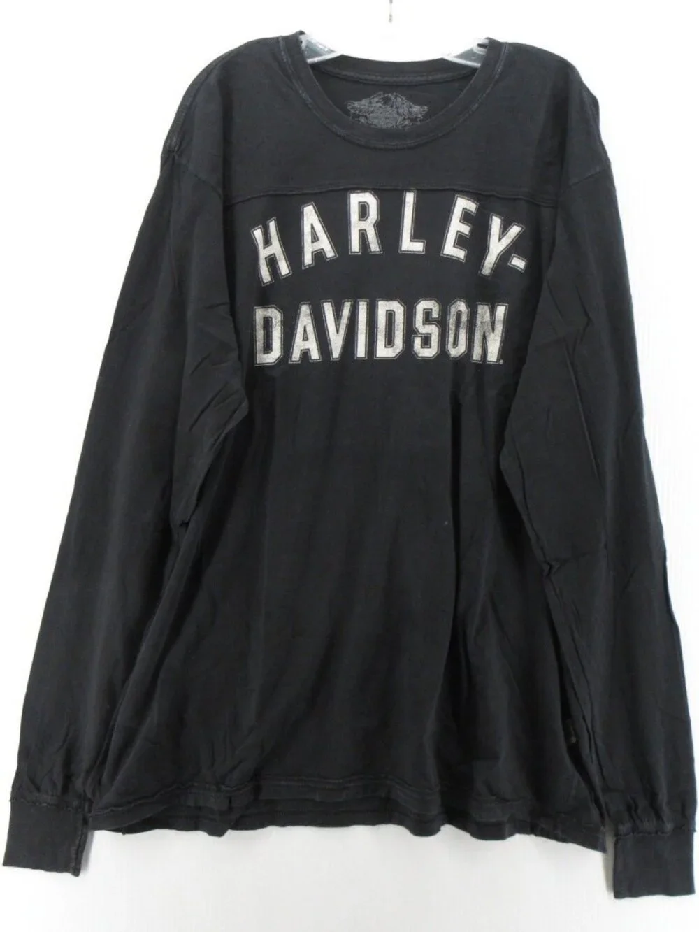 Harley Davidson Shirt XXXL Moto Spell Out Distressed Graphic USA Logo